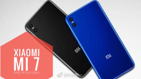 Xiaomi Mi 7 Specifications, Launch Date, Rumours 1